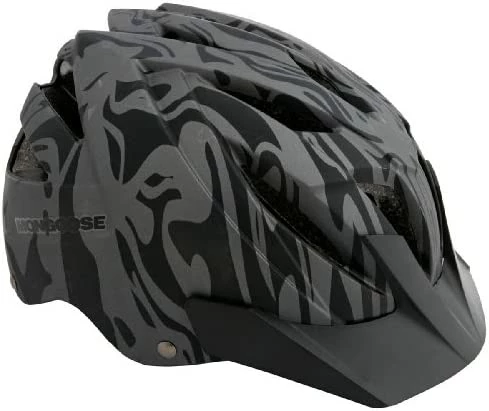 Best Sale π Mongoose Youth Blackcomb Tattoo Hardshell Helmet Black/gray β - Image 8