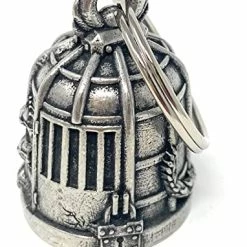 New ✔️ Caged Gremlin Motorcycle Ride Bell For Compatible With Harley-Davidson Kawasaki Honda Triumph Indian Suzuki 🛒