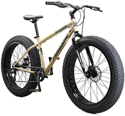 Buy β Malus Adult Fat Tire Mountain Bike, 26-Inch Wheels, 7-Speed, Twist Shifters, Steel Frame, Mechanical Disc Brakes, Multiple Colors Silver/black π₯ - Image 2