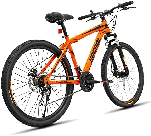 Hot Sale π 26 Inch Mountain Bikes For Men Mens π© Womens Black Frame+white Word π - Image 3