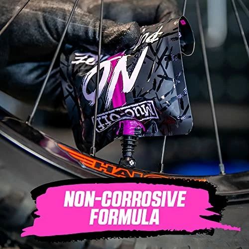 Best reviews of π Muc Off No Puncture Hassle Tubeless Sealant - Advanced Bicycle Tyre Sealant With UV Tracer Dye That Seals Tears And Holes Up To 6mm π