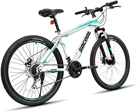 Hot Sale π 26 Inch Mountain Bikes For Men Mens π© Womens Black Frame+white Word π - Image 5