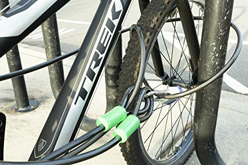 Best deal π Bike Cable Lock - 15ft Security Cord W/Loops -Heavy-Duty Anti-Theft Braided Steel W/Vinyl π§₯ Coating -Locking Accessories For Bicycle, Motorbike, Boat, Ladder, Gate, Mower & Equipment(15 Feet) β - Image 3