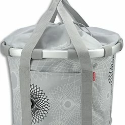 Cheapest ⌛ Rixen & Kaul Reisenthel Bike Basket - Crystals Light Grey, 15 Litre 👏