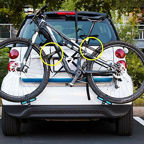 Best deal π Reusable Bike Wheel Strap Bike Wheel Stabilizer Straps With Innovative Wavy Gel And Durable Hook & Loop Black π - Image 5