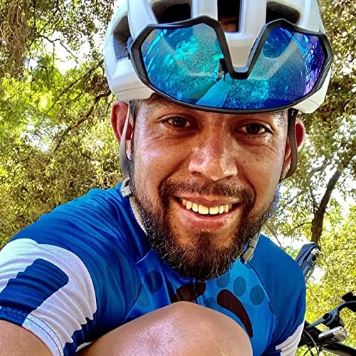 Top 10 π KAPVOE Cycling Glasses Polarized Sports π Sunglasses MTB Mountain Bike Eyewear Men π© Women Road Bicycle BMX Running Fishing Golf Navy β - Image 7